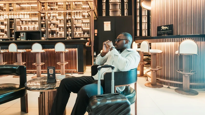 Dubai hotel lobby interior, independent operator context.